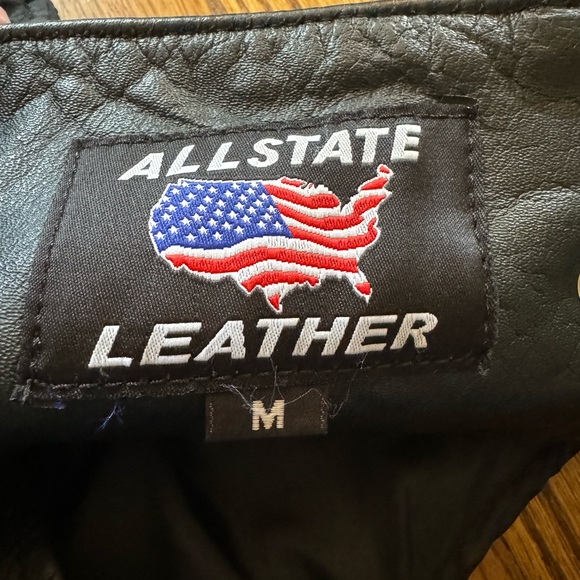 Harley Davidson Style Leather Riding Chaps in EUC Men’s Med or Women’s Large/XL - Picture 5 of 5